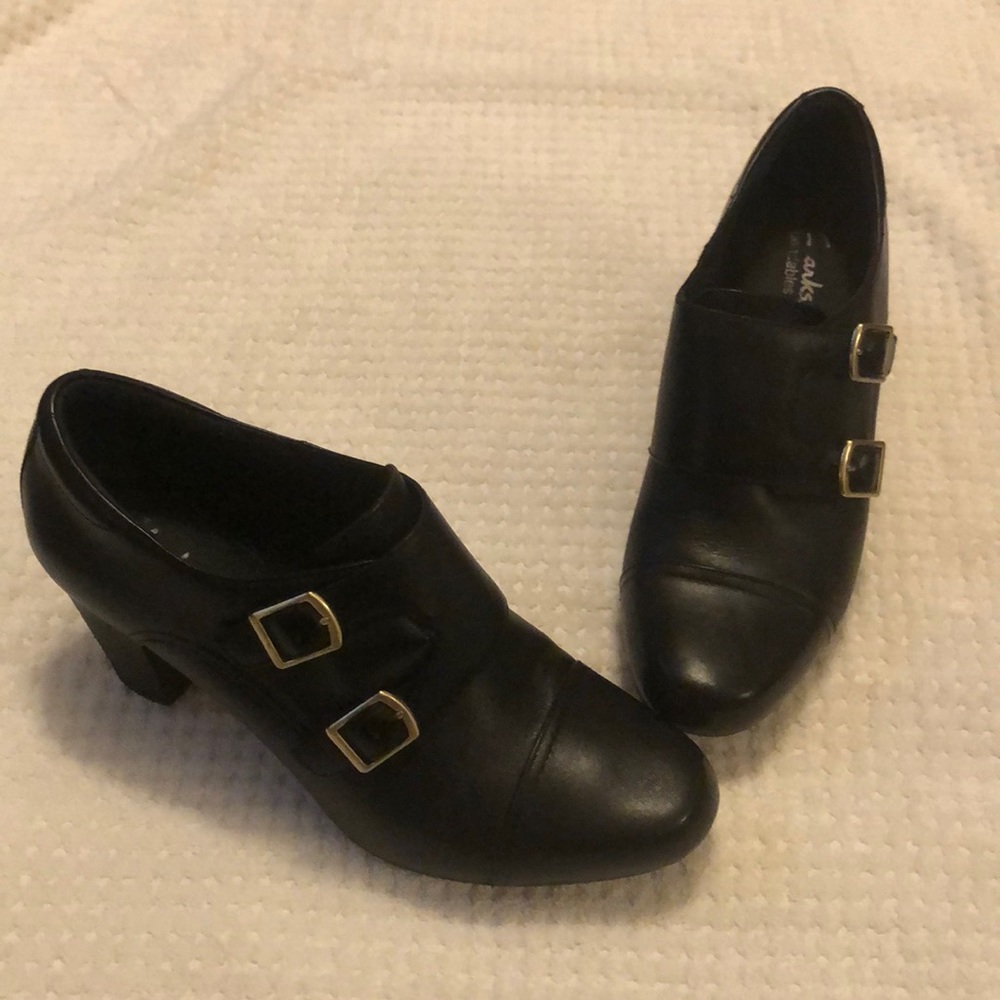 Clark’s Black Ankle Boots.